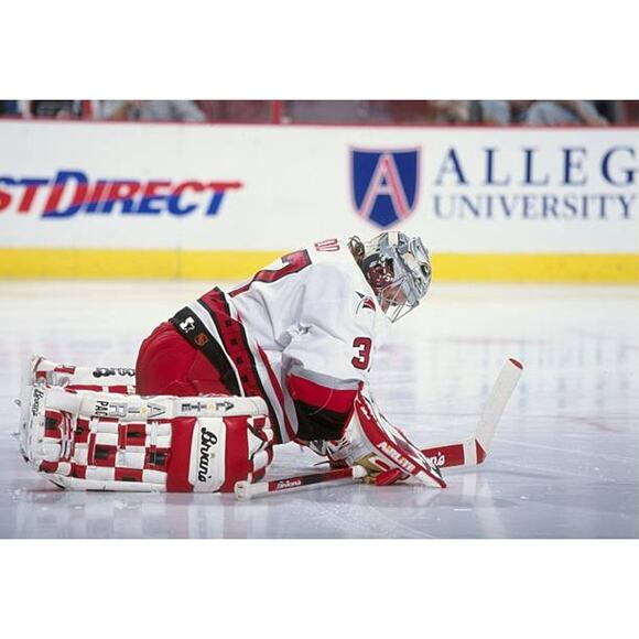 Carolina Hurricanes 1997-99 STARTER jersey AUTHENTIC 48-R M white NHL hockey vtg - Picture 11 of 11